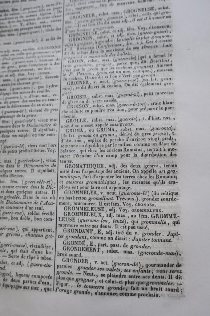 LANDAIS Dictionnaire général et grammatical des dictionnaires françaises 1834 EO