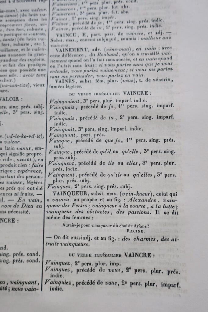 LANDAIS Dictionnaire général et grammatical des dictionnaires françaises 1834 EO