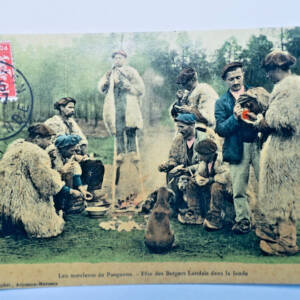 Landes fête des bergers landais dans la lande 1908