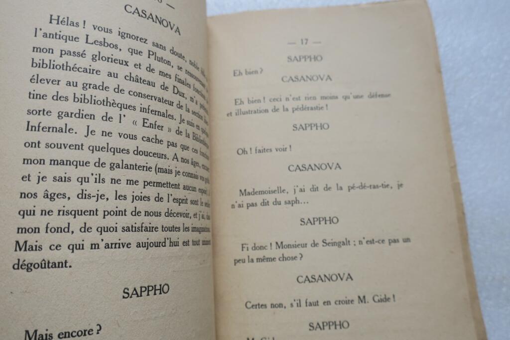 The Anti-Corydon. Essay on Sexual Inversion