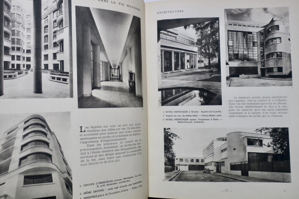 L’ART DANS LA VIE MODERNE – 300 GRAVURES vers 1937