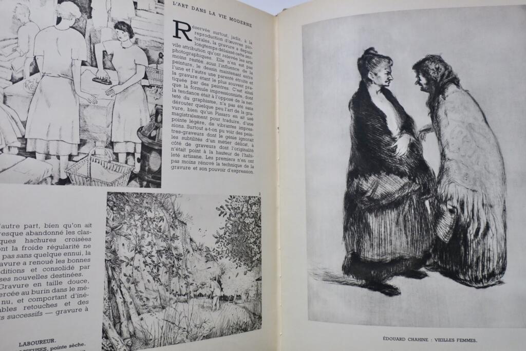 L’ART DANS LA VIE MODERNE – 300 GRAVURES vers 1937