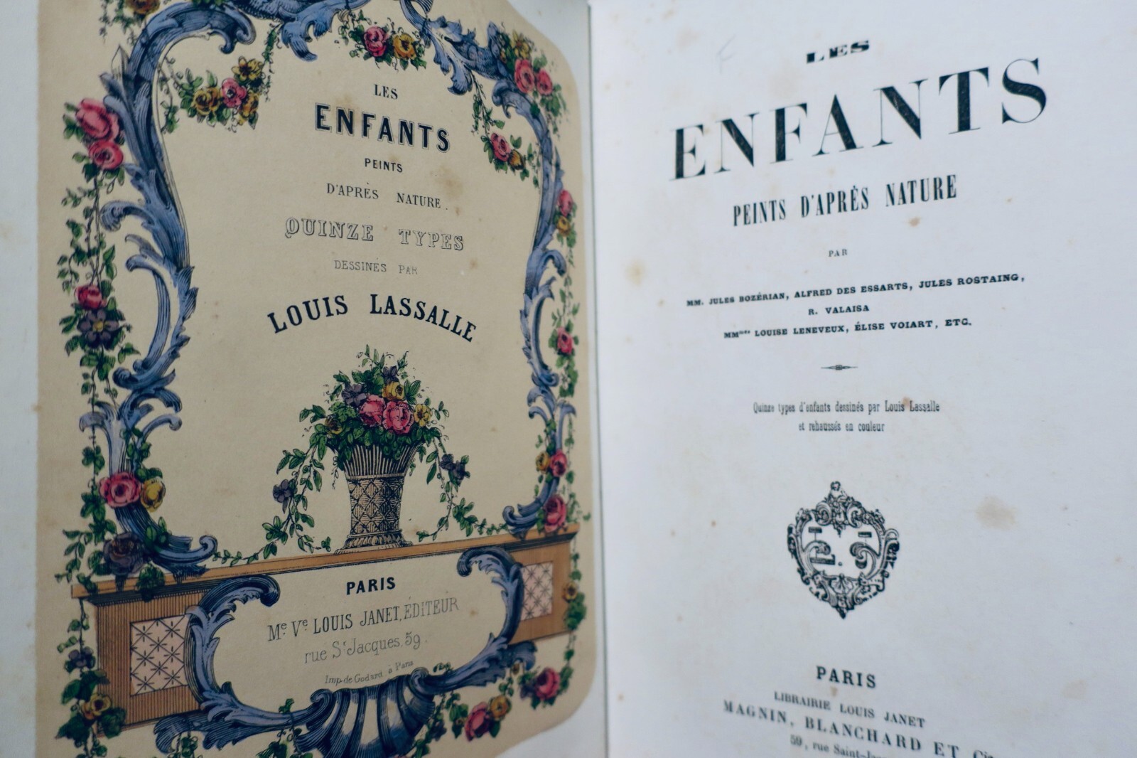 LASSALLE BOZERIAN Des ESSARTS Les Enfants peints d'après nature – Image 12
