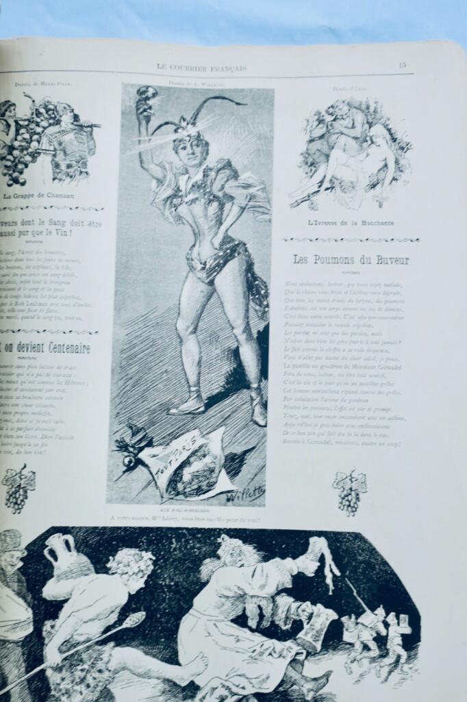 Le courrier français 1886-1889