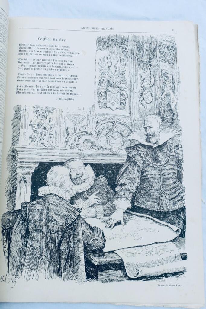 Le courrier français 1886-1889