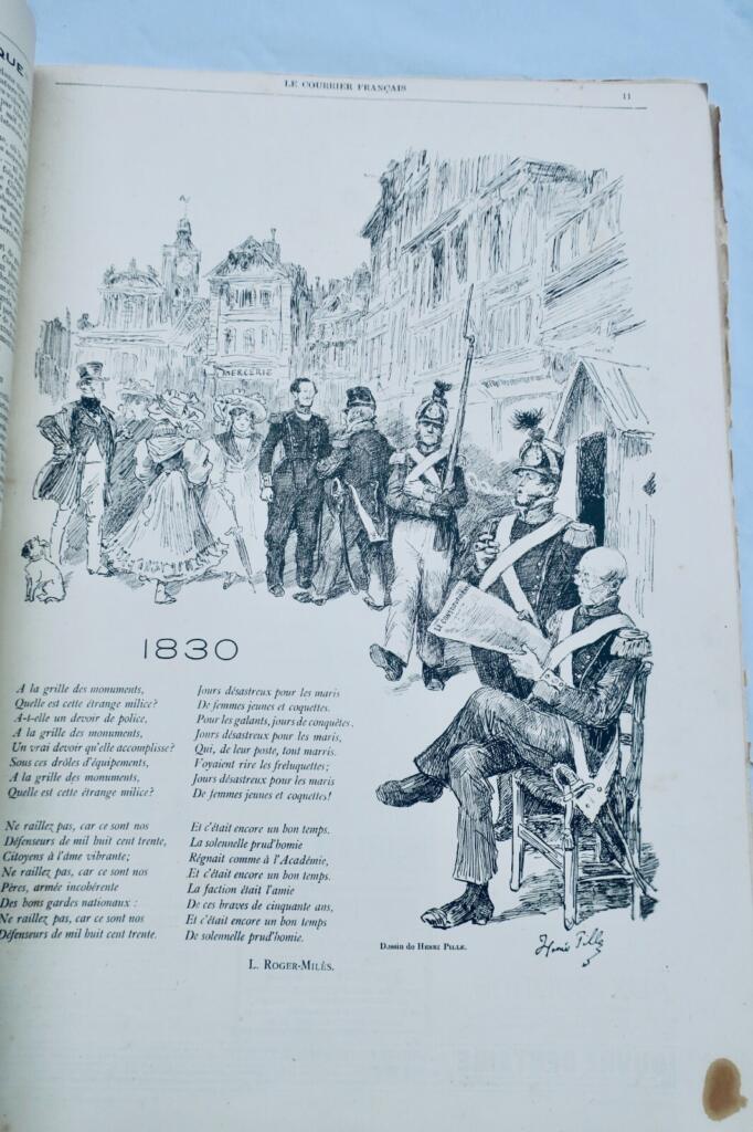 Le courrier français 1886-1889