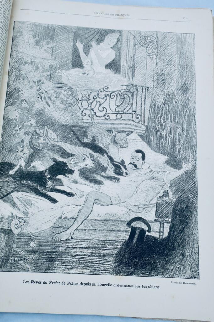 Le courrier français 1886-1889