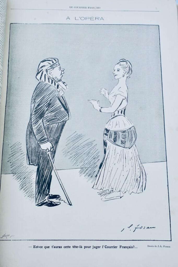 Le courrier français 1886-1889