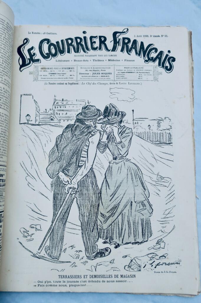 Le courrier français 1886-1889