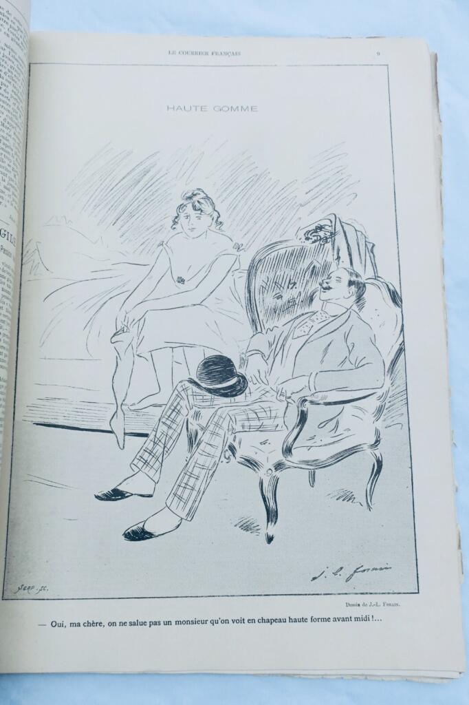 Le courrier français 1886-1889