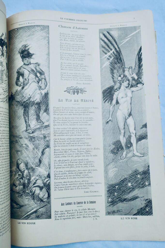 Le courrier français 1886-1889