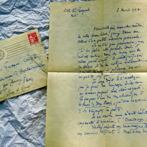 Le Dantec lettre autographe