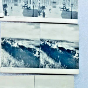 LE HAVRE 76 4 cartes postales stéréo LL