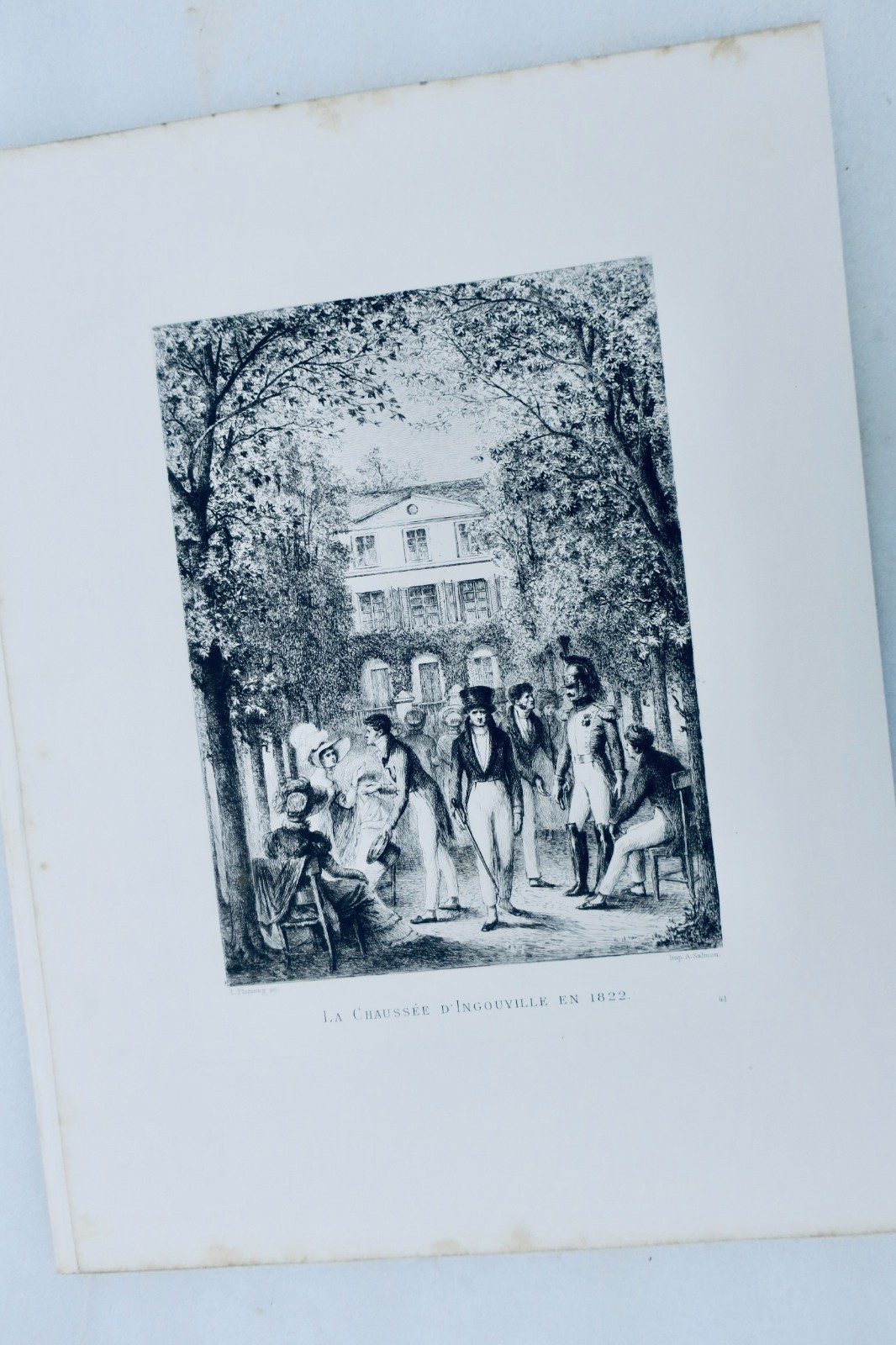 LE HAVRE planches EAUX-FORTES Le Havre autrefois 1883 – Image 8