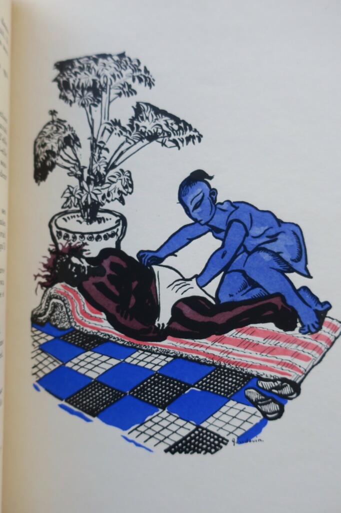 The Book Of Goha The Simple. Illustration By Gondouin