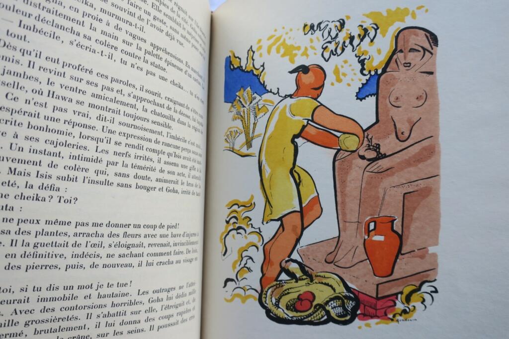 The Book Of Goha The Simple. Illustration By Gondouin