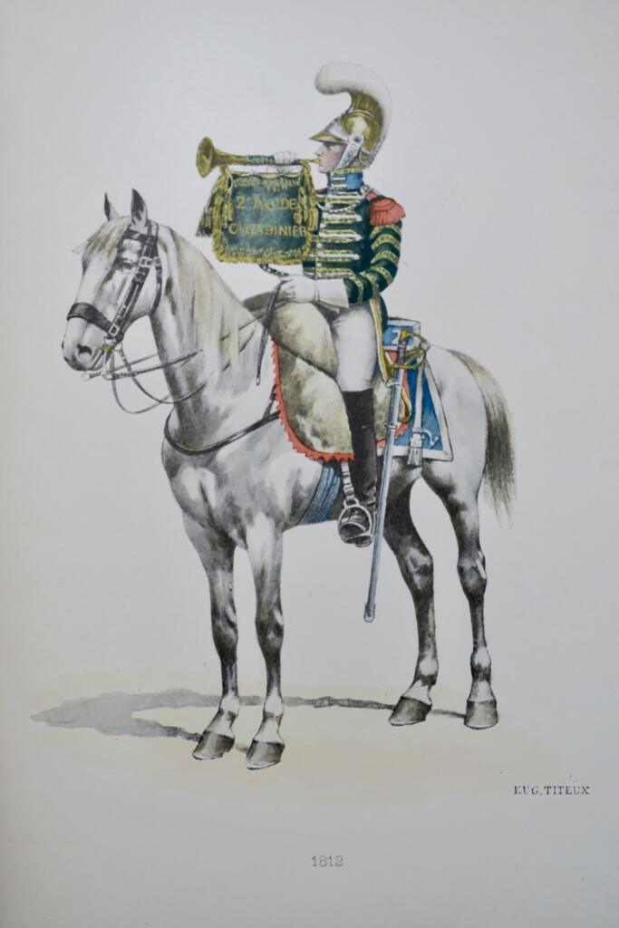 Golden Book of the Carabiniers with rare illustrations