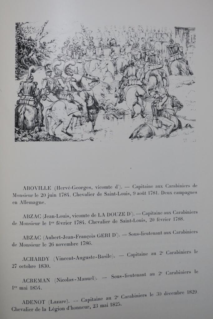 Golden Book of the Carabiniers with rare illustrations