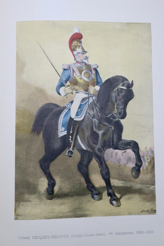 Golden Book of the Carabiniers with rare illustrations