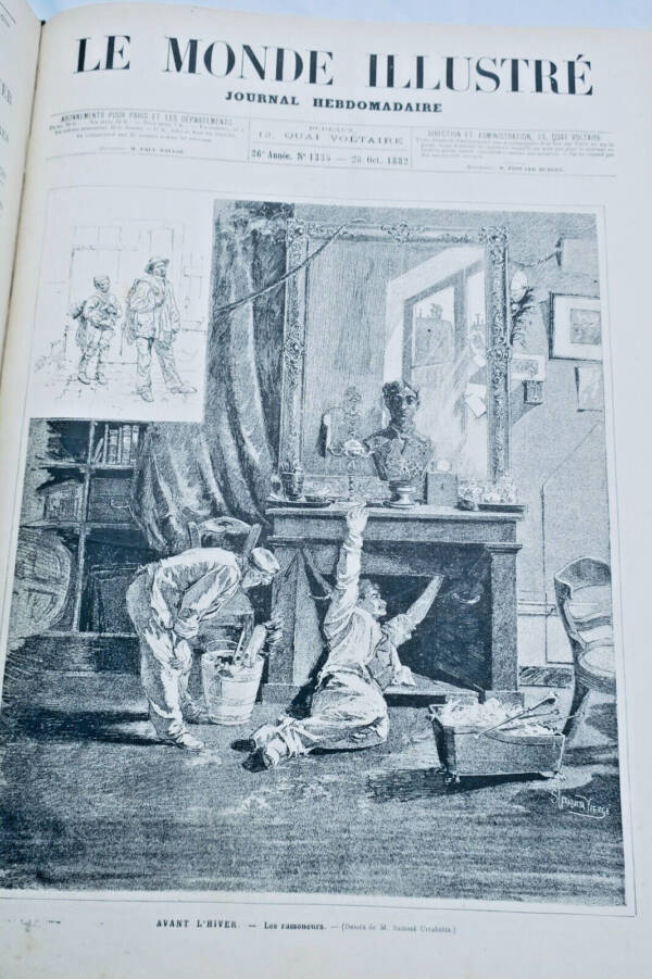 Le Monde illustré, journal hebdomadaire 1882