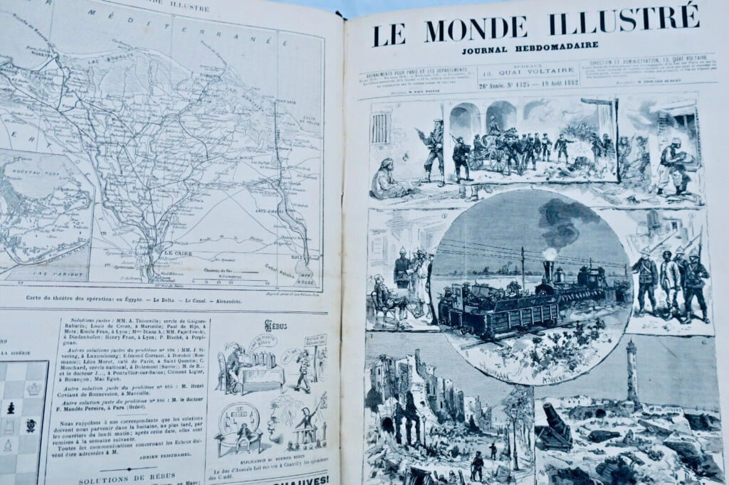 Le Monde illustré, journal hebdomadaire 1882