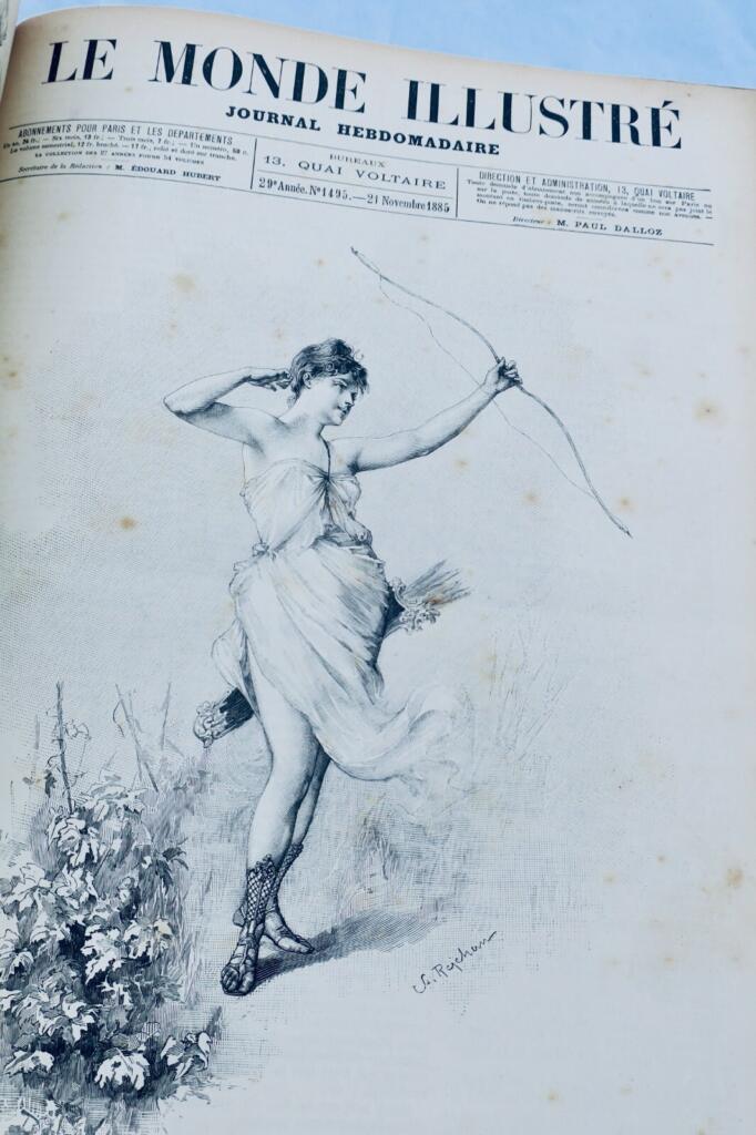 Illustrierte Wochenzeitschrift von 1885
