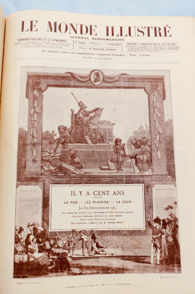 Illustrated weekly journal of 1889