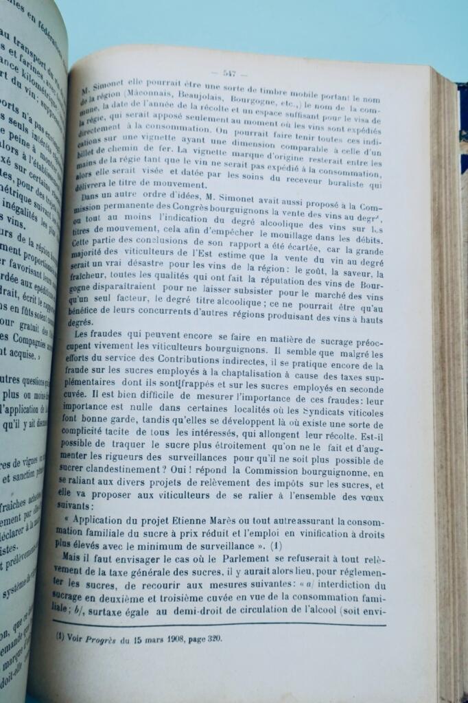 Le Progrès Agricole et Viticole 1908 – 2er semestre