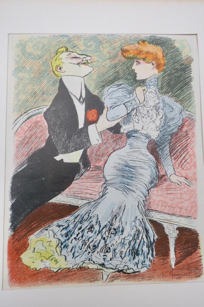 Le Rire: 9 Colorful Humorous Engravings