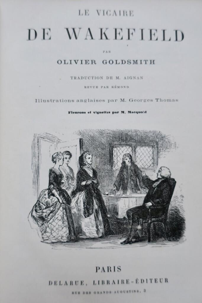 Le Vicaire de Wakefield illus-G. Thomas
