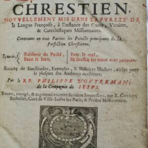 Le vray pedagogue chrestien 1665