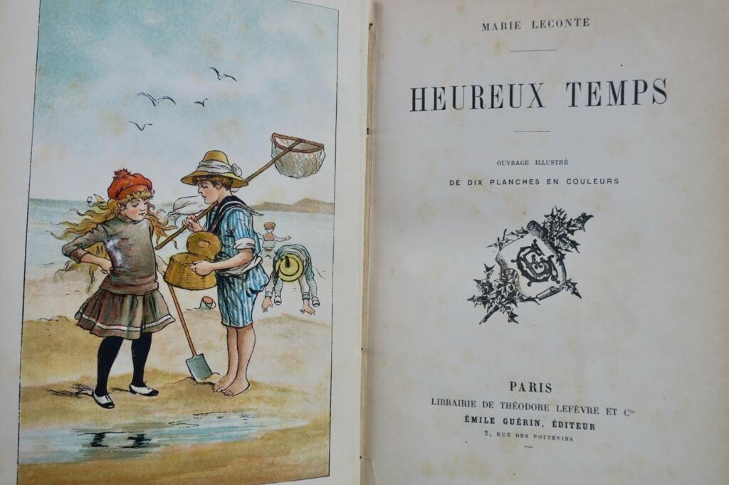 Heureux Temps von Marie Leconte in signierter Einband