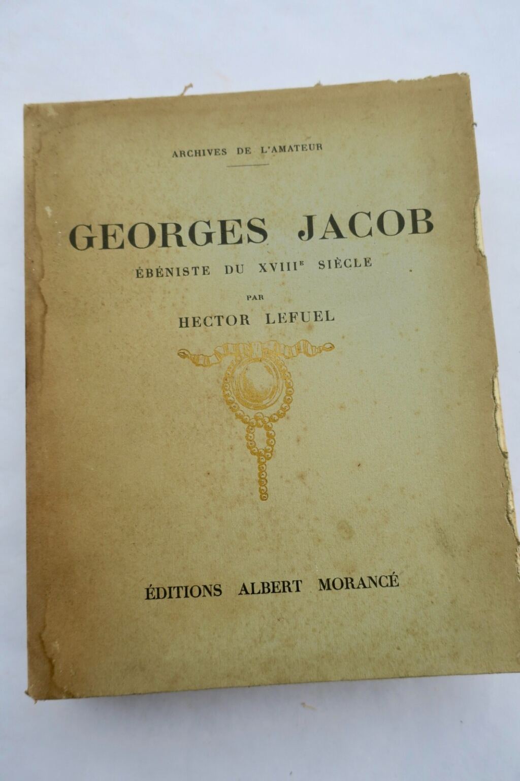 Georges Jacob, Möbeltischler des 18. Jahrhunderts