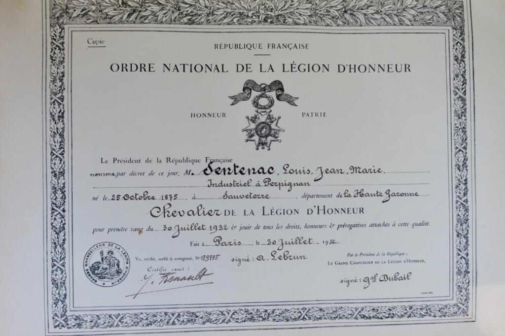 Jules Renaults Studie zur Ehrenlegion von 1934