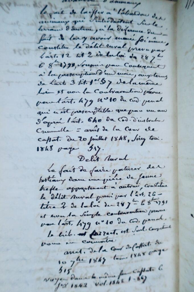 1830 Police Court Legislation and Jurisprudence