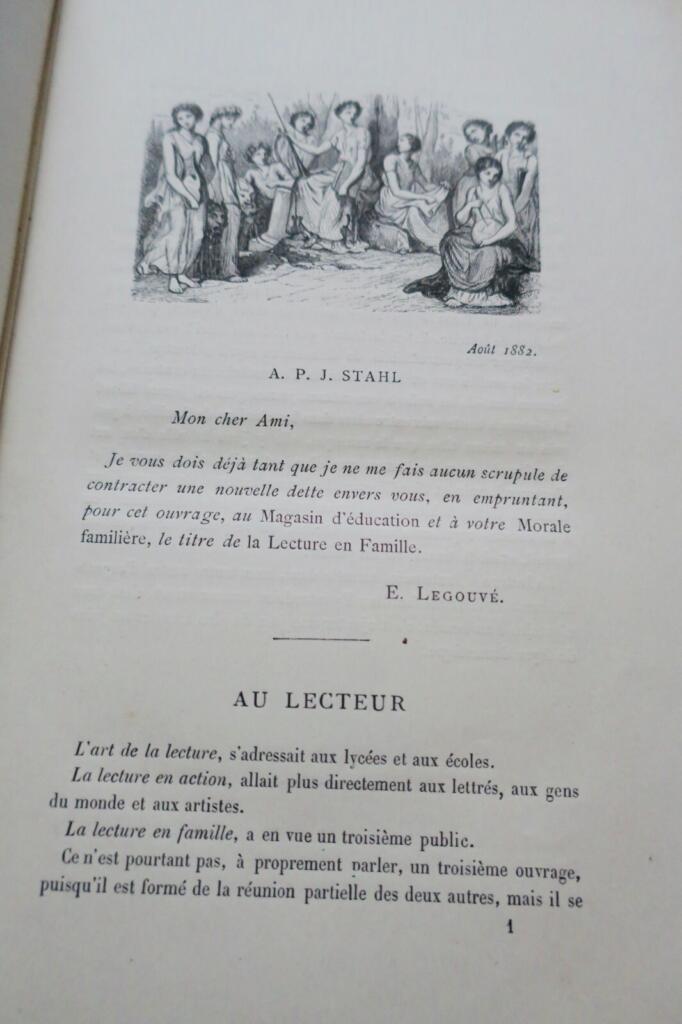 LEGOUVE LECTURE EN FAMILLE – LA LECTURE EN ACTION HETZEL