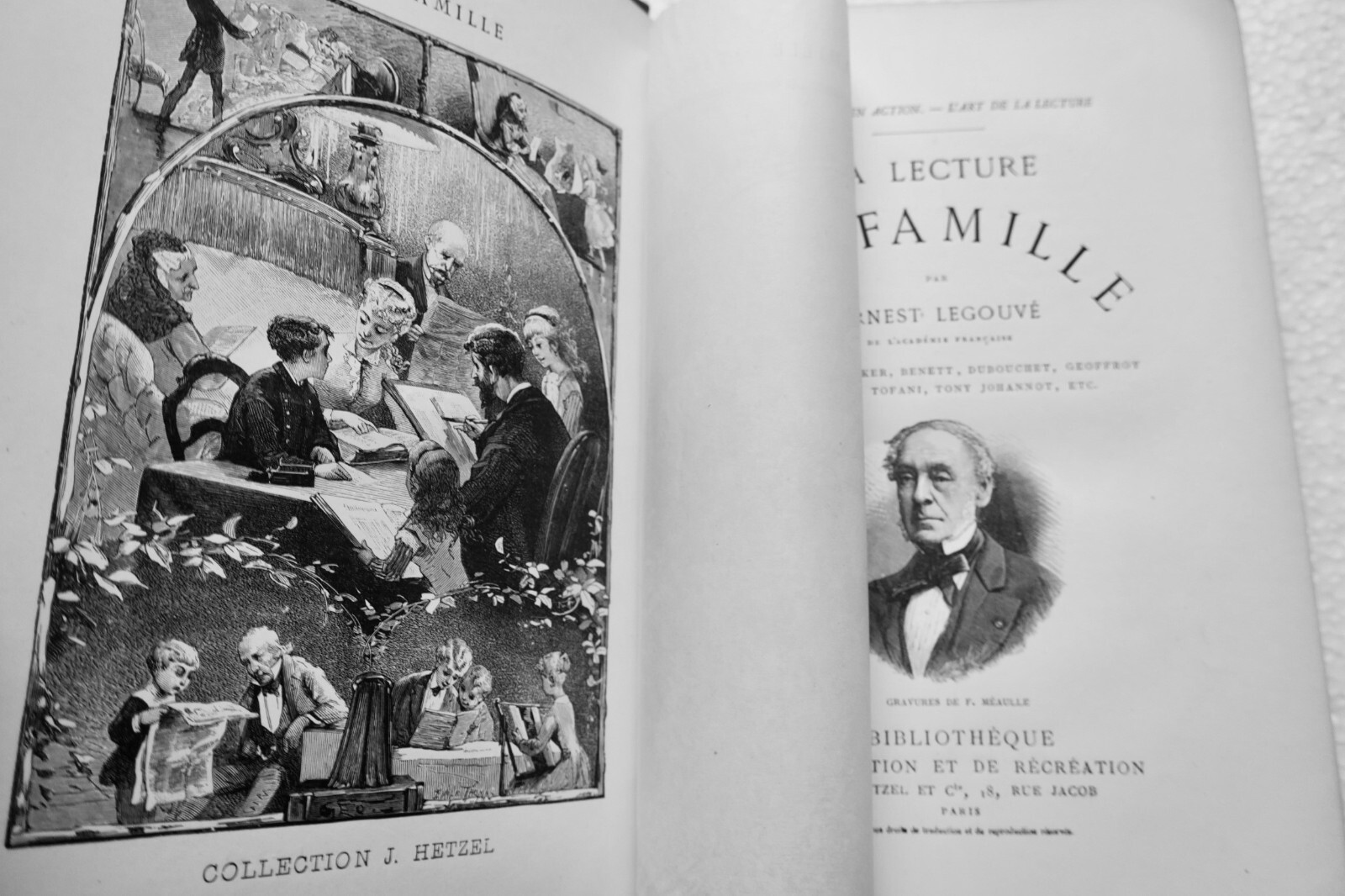 Familienlesen in Aktion von Legouvé - Image 3