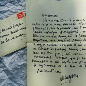 Léo Larguier lettre autographe