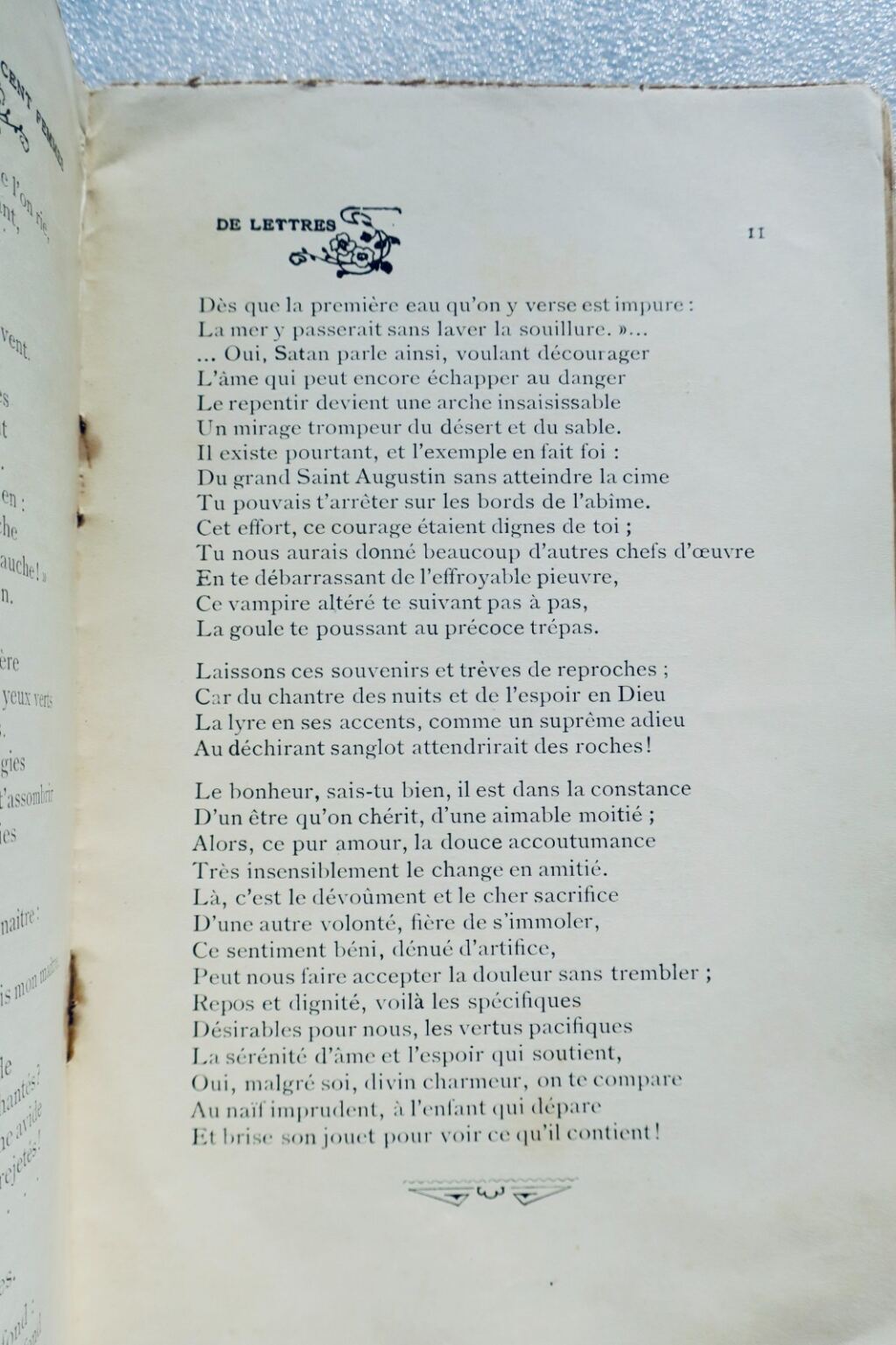 Poetic reflections by Latour d'Auribeau