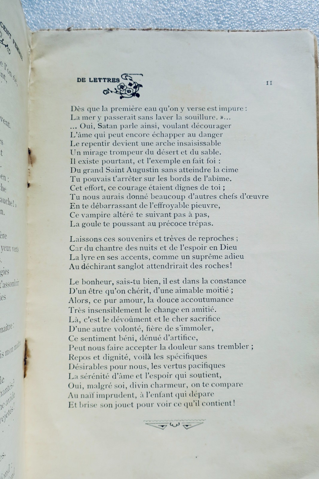 Blütenpoesie mit handschriftlicher Widmung - Image 5