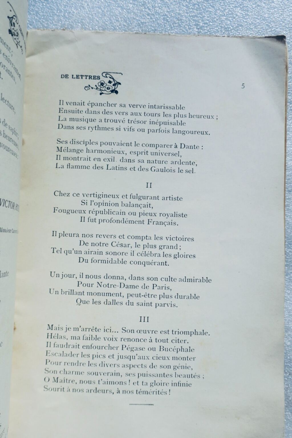 Poetic reflections by Latour d'Auribeau