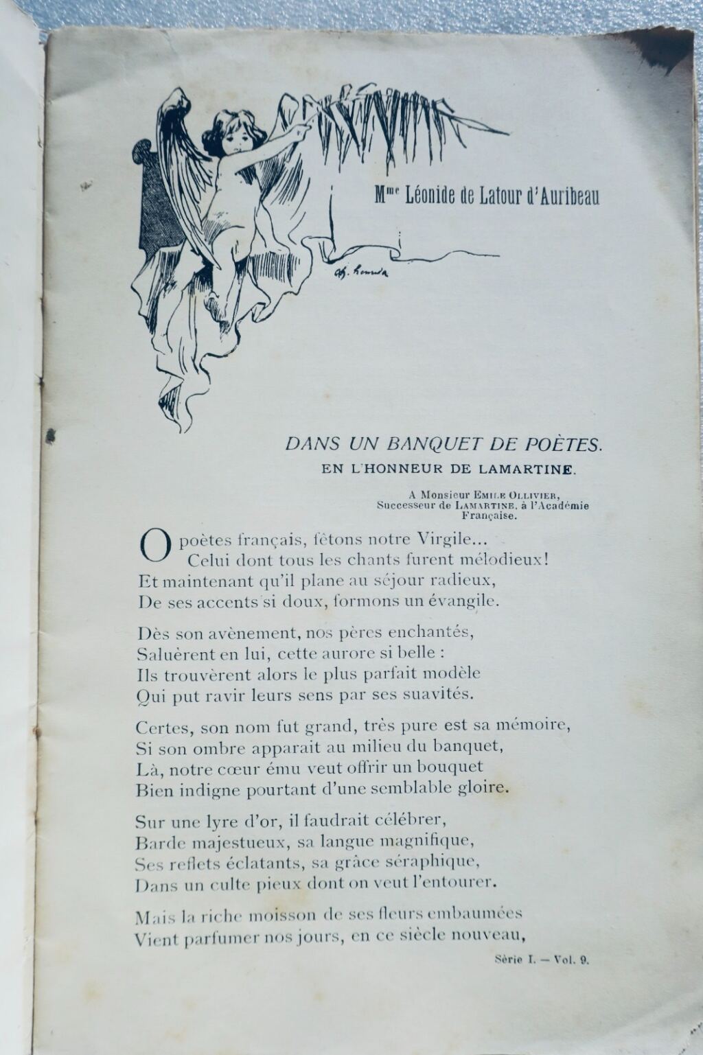 Poetic reflections by Latour d'Auribeau