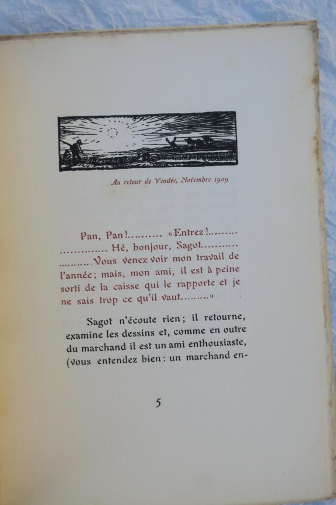 Ausstellung von Zeichnungen von A. Lepere