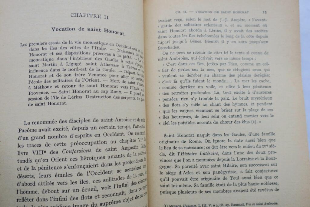Erforschung der Abtei von Lérins