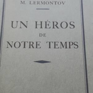 Lermontov Un héros de notre temps 1926