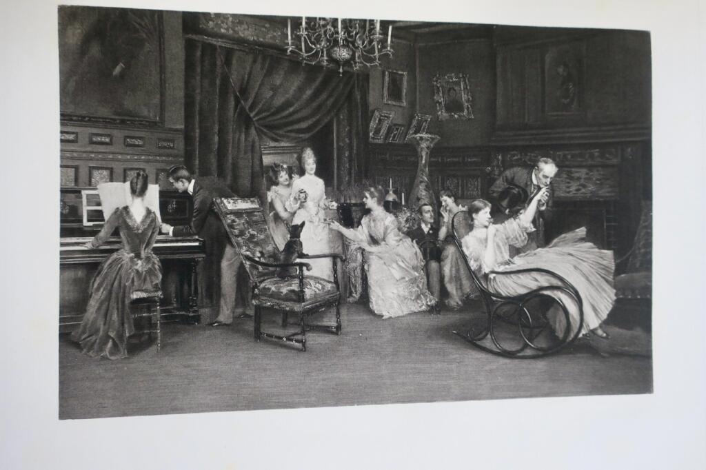 Illustrated literary and art review from 1888