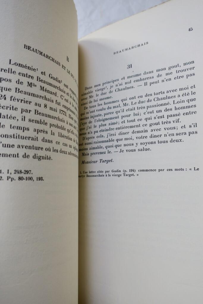 Unpublished Correspondence of Beaumarchais