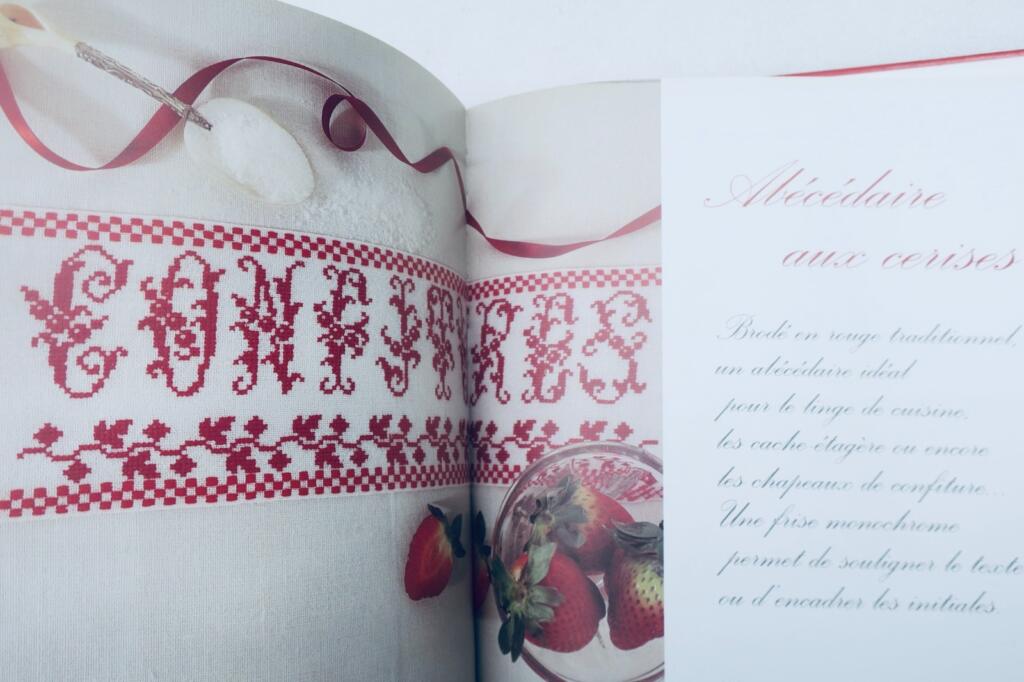 Cross-stitch alphabet patterns from old Parisian motifs