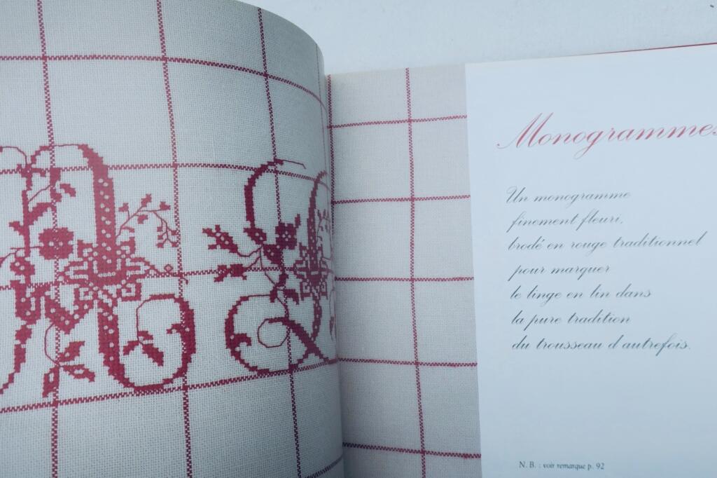 Cross-stitch alphabet patterns from old Parisian motifs