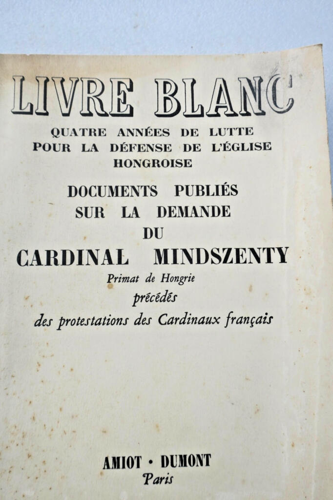 White Book on Hungary’s Church Struggle